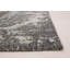 Tapis gris foncé en laine noué à la main de style des années 2010 et de conception unique 5 pi 1 po x 7 pi 10 po Quaniya