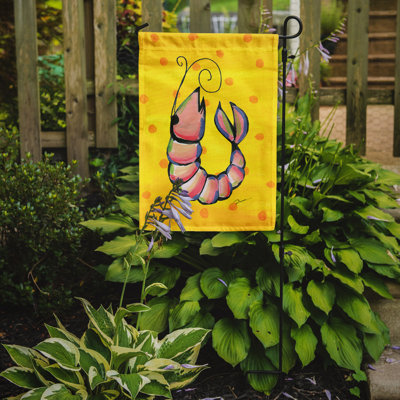 Drapeau de jardin à 2 côtés crevette