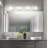 Caydie Prism Vintage Metal/Glass Classic Glam LED Vanity Light-180021781