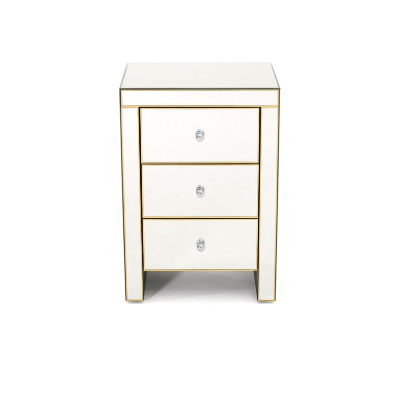 Victorino Nightstand, Set of 1, White