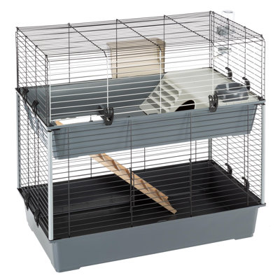 Très grande cage à deux étages Ferplast Krolik