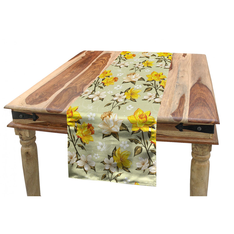 Floral Table Runner, 120" x 16"