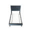 Lit simple moderne - tête de lit ajustable, pas de sommier tapissier, luxueux tissu en lin brossé, support stable à 12 lattes avec base de tête de lit, lin, charmant design capitonné en biscuit-2015350885