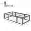 Grand refuge pour lapin en bois PawHut