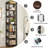 Pottersmoor 79" H Etagere Corner Bookcase-609127367-668513516