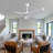 52 Inch Indoor Ceiling Fan Without Light, 6 Speeds Reversible DC Motor, 3 ABS Blade Ceiling Fan White For Bedroom-426384200