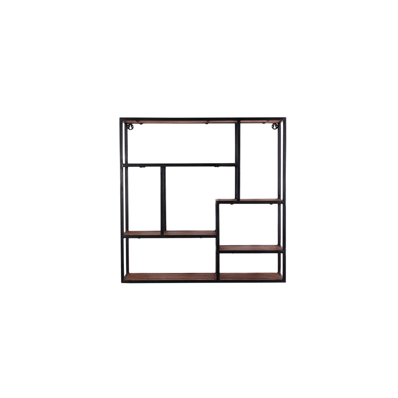Lehoux 5 Piece Square Metal Accent Shelf