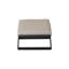 Polyvalent - coussins bruns, structure en aluminium, pour la maison 2 avec style