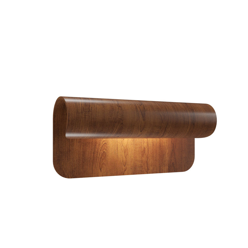 Cascade 1 - Light Flush Mounted Sconce, Imbuia