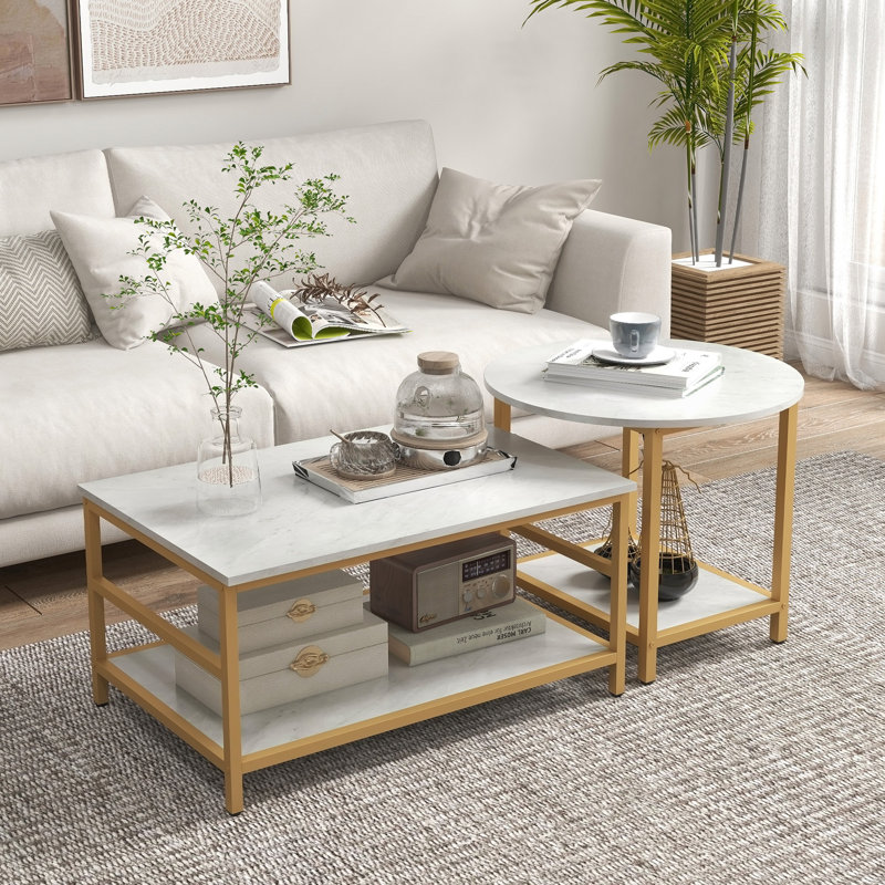 Coffee Tables Set Of 2