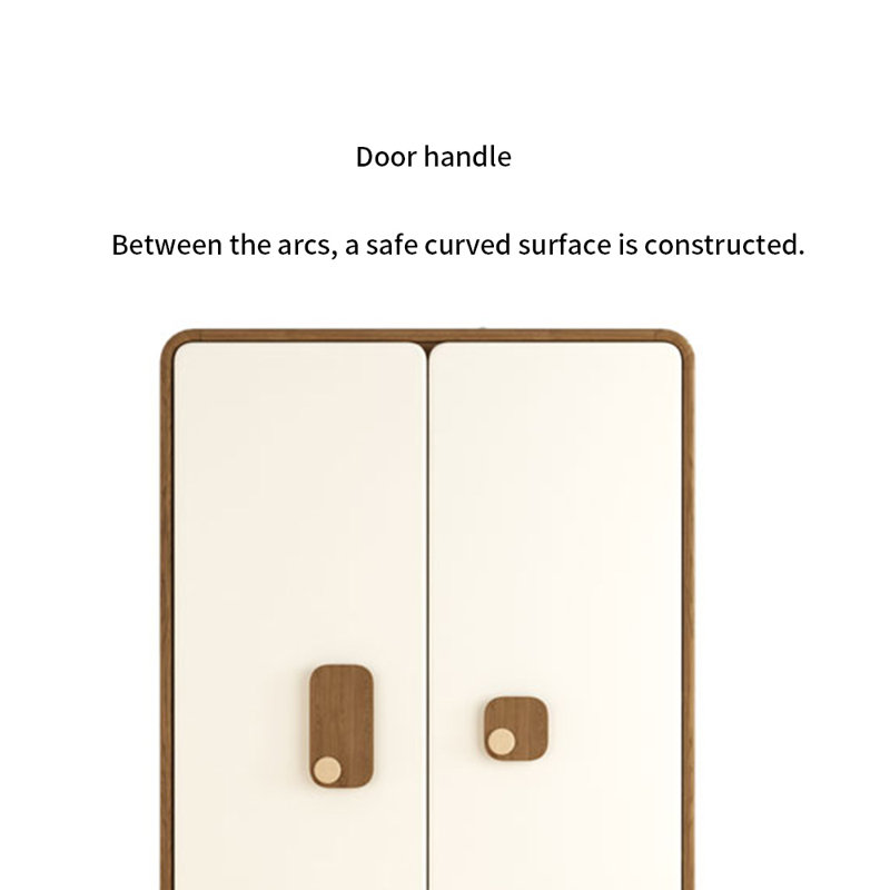 Armoire créative à deux portes, Brun