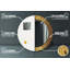 Huldar Glass Flat Wall Mirror