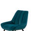 Chaise d'appoint en métal et tissu Vyte-702783948
