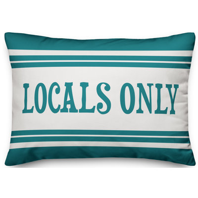  Coussin extérieur Locals Only