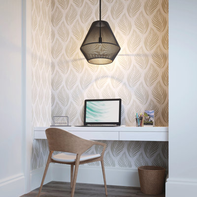 Luminaire suspendu en dome à 1 lumière
