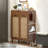 Walnut Solid wood Shoe Storage