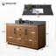 Ensemble de meuble-lavabo sur pied 60 po avec plateau en calcaire noir Avignon-114248481-121602576-93885556