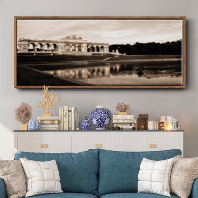 Gloriette Schonbrunn- Framed Canvas