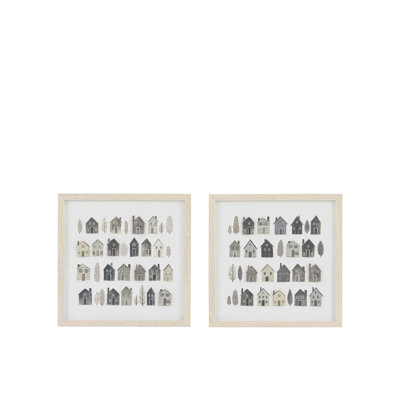 Home Sweet Home Framed Art Set of 2