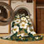  Tapis hawaïen lavable Pikake-1998143147