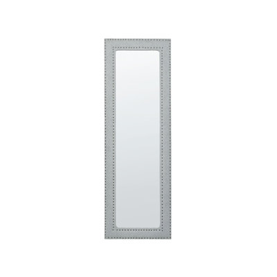 Codero Flat Leather Floor Mirror