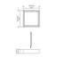 Meio 1 - Light LED Flush Mount-68954651-69149634
