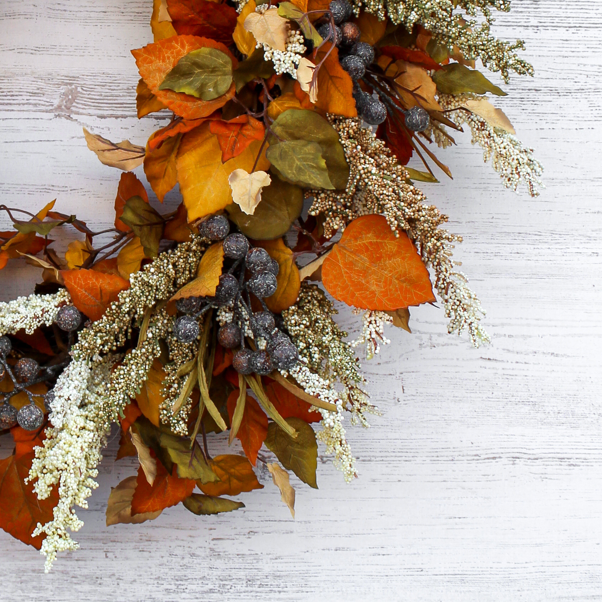 30'' Faux Berry Silk Wreath