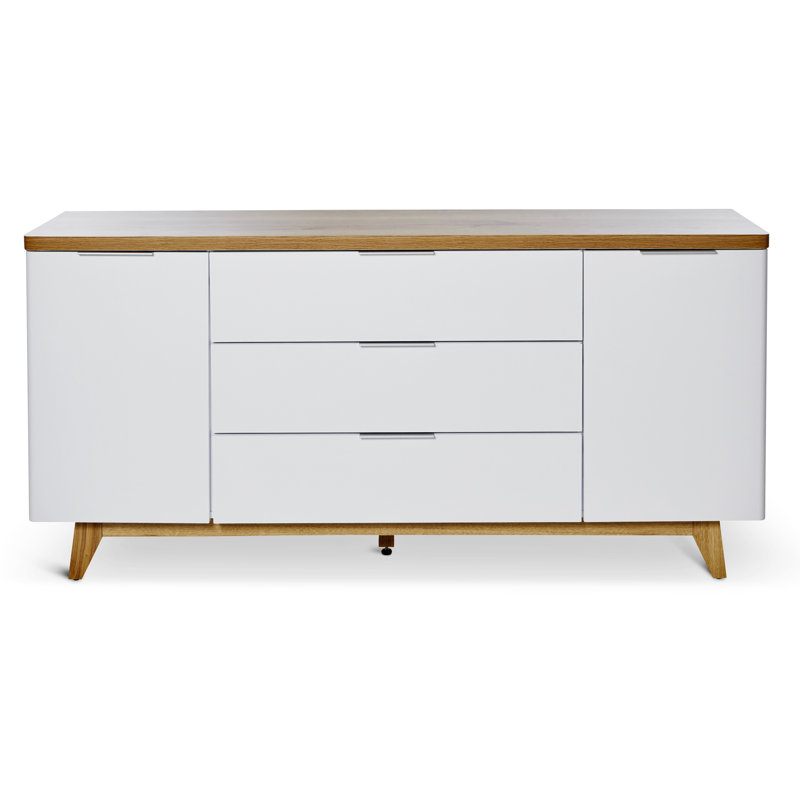 62.99'' Sideboard, White/Core Oak