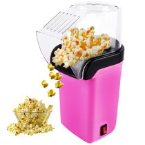 DASH Turbo POP Popcorn Maker Popping Corn Kernels Red Used No Accessories