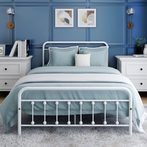 Lark Manor Hidalgo Metal Platform Bed & Reviews 