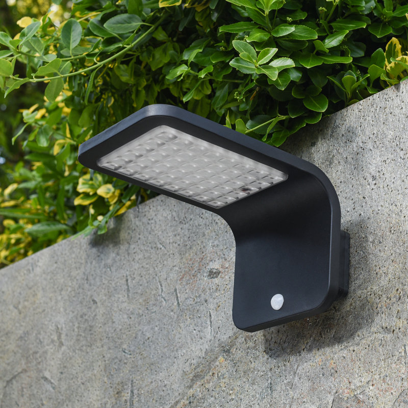 14.4cm H Solar Powered Integrated LED Outdoor Sconce