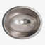 Copper Hand Hammered Oval Undermount Bathroom Sink-1566587650