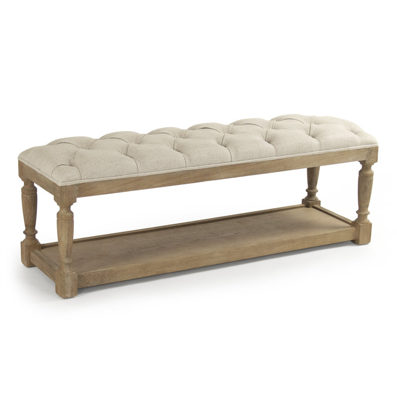 Nueva Fabric Upholstered Storage Bench