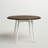 Savannah Ash Round Metal Base Dining Table