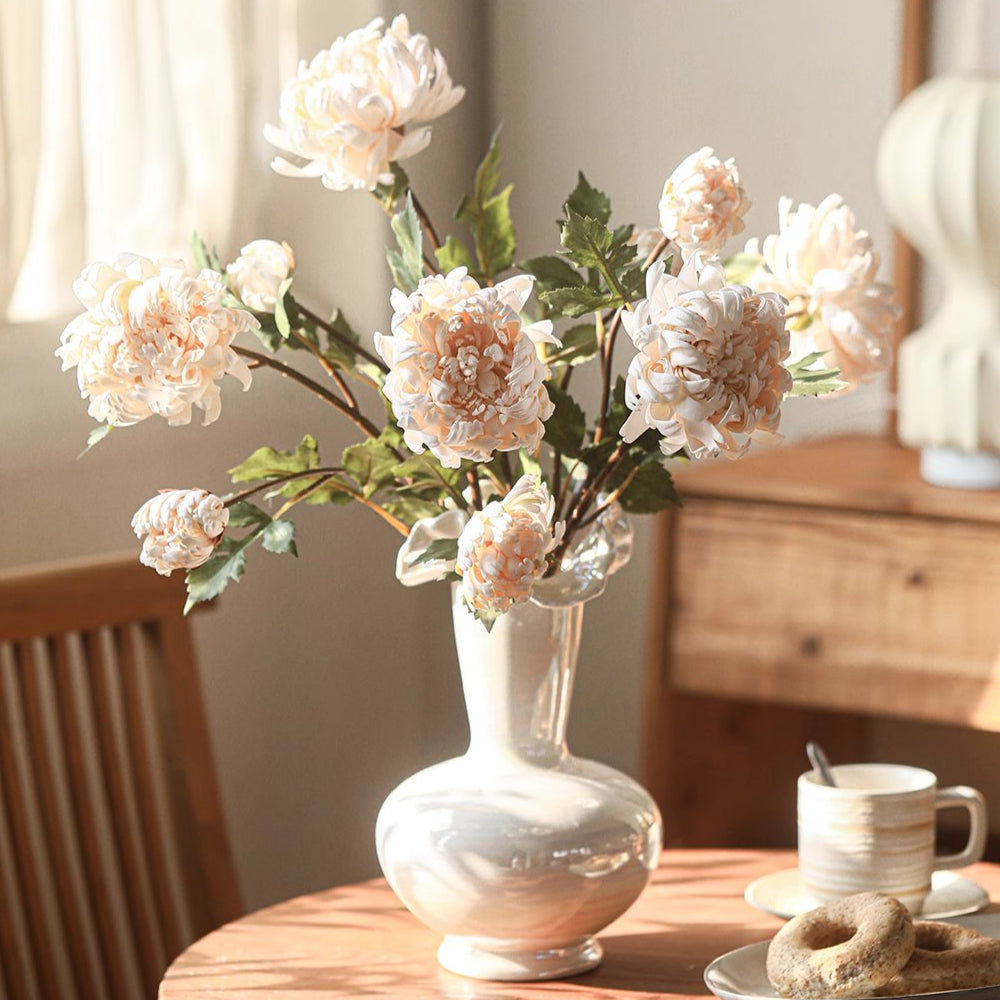 Seattle Dahlia Floral Stems, White