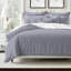 Ensemble de housse de couette en coton indigo / ivoire 8 pièces-109897341