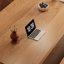 Bureau rectangulaire en bois massif Burlywood-1433382420