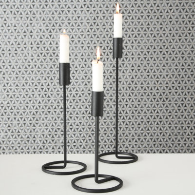 12.6'' H Metal Tabletop Candlestick