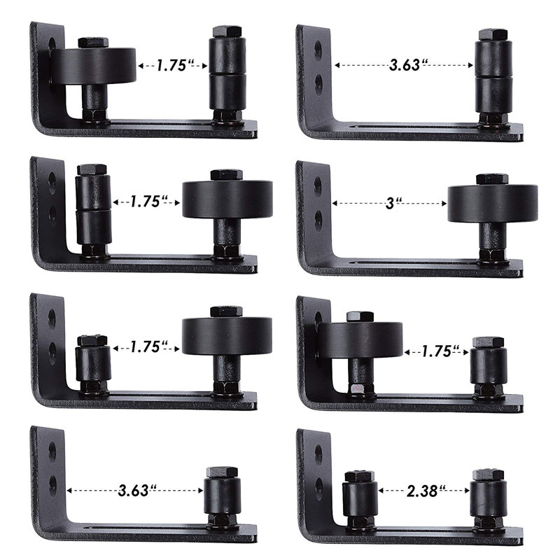 Sliding Barn Door Adjustable Wall Guide And Handle