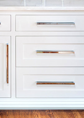 cabinet handle closeup