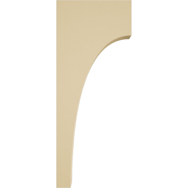 Corbeau en uréthane Huntington Signature, brun clair apprêté, H 20 po x l 3,5 po x P 8 po