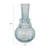Round Pressed Tapered Glass Vase