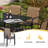 Towles 4 - Person Patio Dining Set with Square Table-183288129
