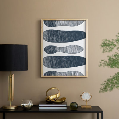 ABSTRACT Series DCCXXXVI Framed Print - Solid Wood