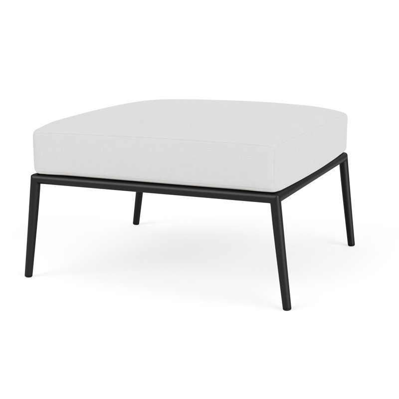 Escape Outdoor Ottoman, Canvas Natural