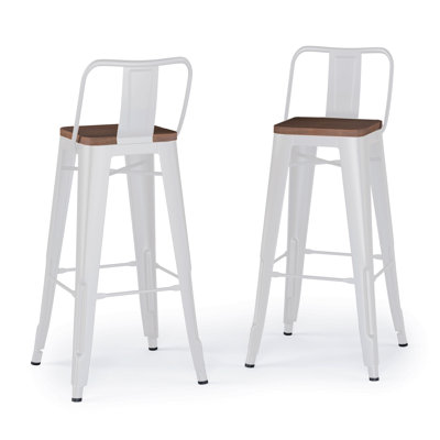 30" Metal Bar Stool (Set Of 2)