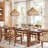 Arsheen Rattan Pendant Light - 18" Natural Dome Handwoven Light Fixture For Kitchen Island, Dining Room or Living Room in Modern and Farmhouse-75085779-75085737