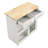 Modway Culinary Kitchen Cart With Towel Bar-88849738