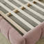 Lit plateforme en tissu d'ameublement Chenille-1301592181-1301592178