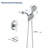 Pressure Balanced Tub and Shower Faucet with Rough-in Valve-125590734